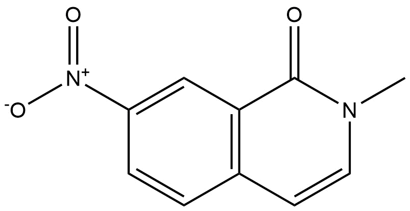 2-methyl-7-nitroisoquinolin-1(2H)-one | CAS  54931-59-8 — ResolveMass Laboratories source product image