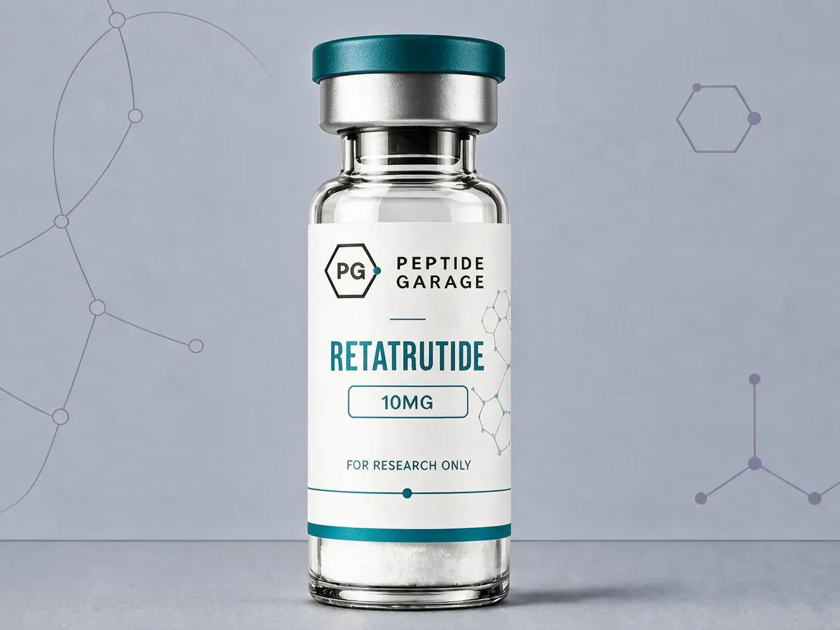 Retatrutide (GLP-3) — 10mg — Peptide Garage source product image
