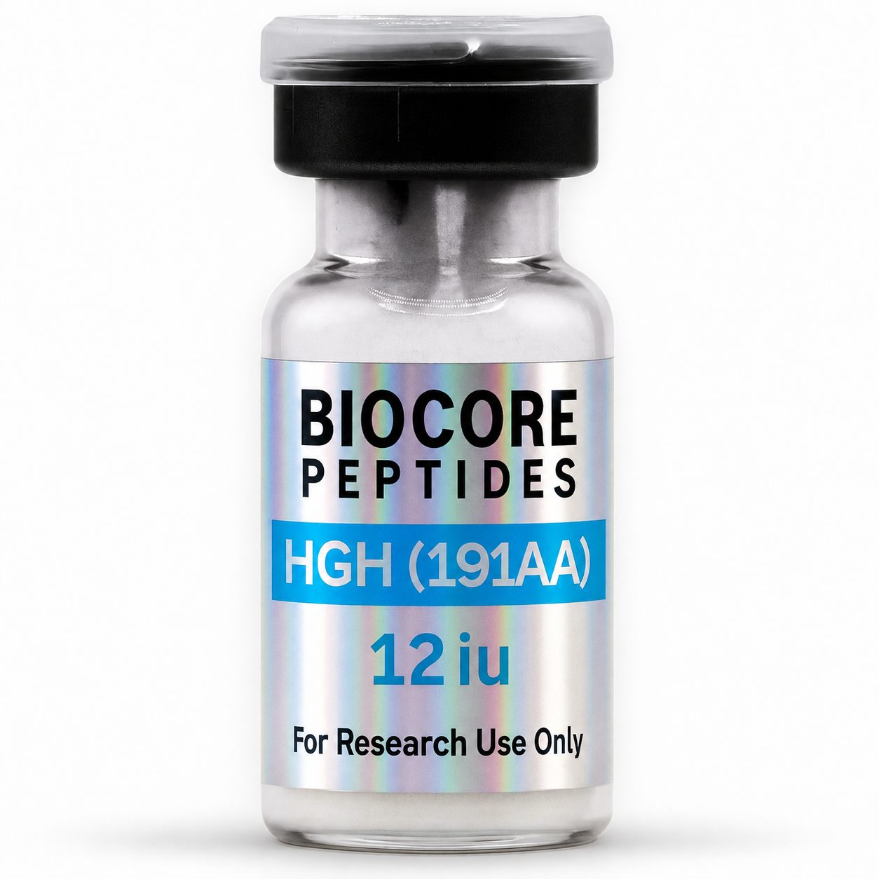 HGH (191AA) 12iu Single Vial (Tested @ over 14iu) — Biocore Peptides source product image