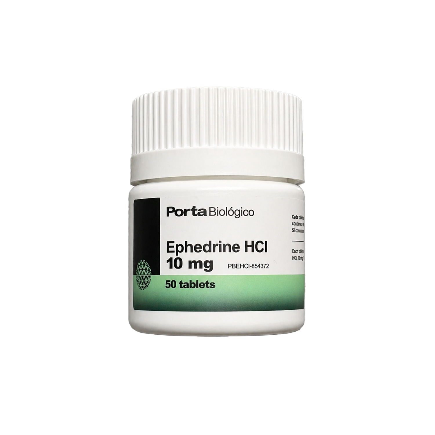Ephedrine HCI 10mg x 50 — Peptide Source Canada source product image