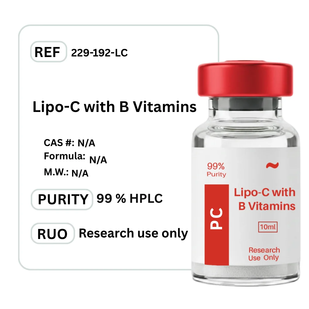 Lipo-C with B Vitamins — Vial / 10ml — Edmonton Peptides source product image
